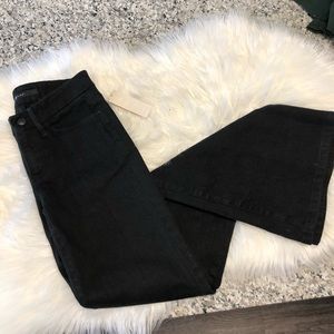 Joe’s Jeans Wide Leg Muse Black Denim NWT Size 24